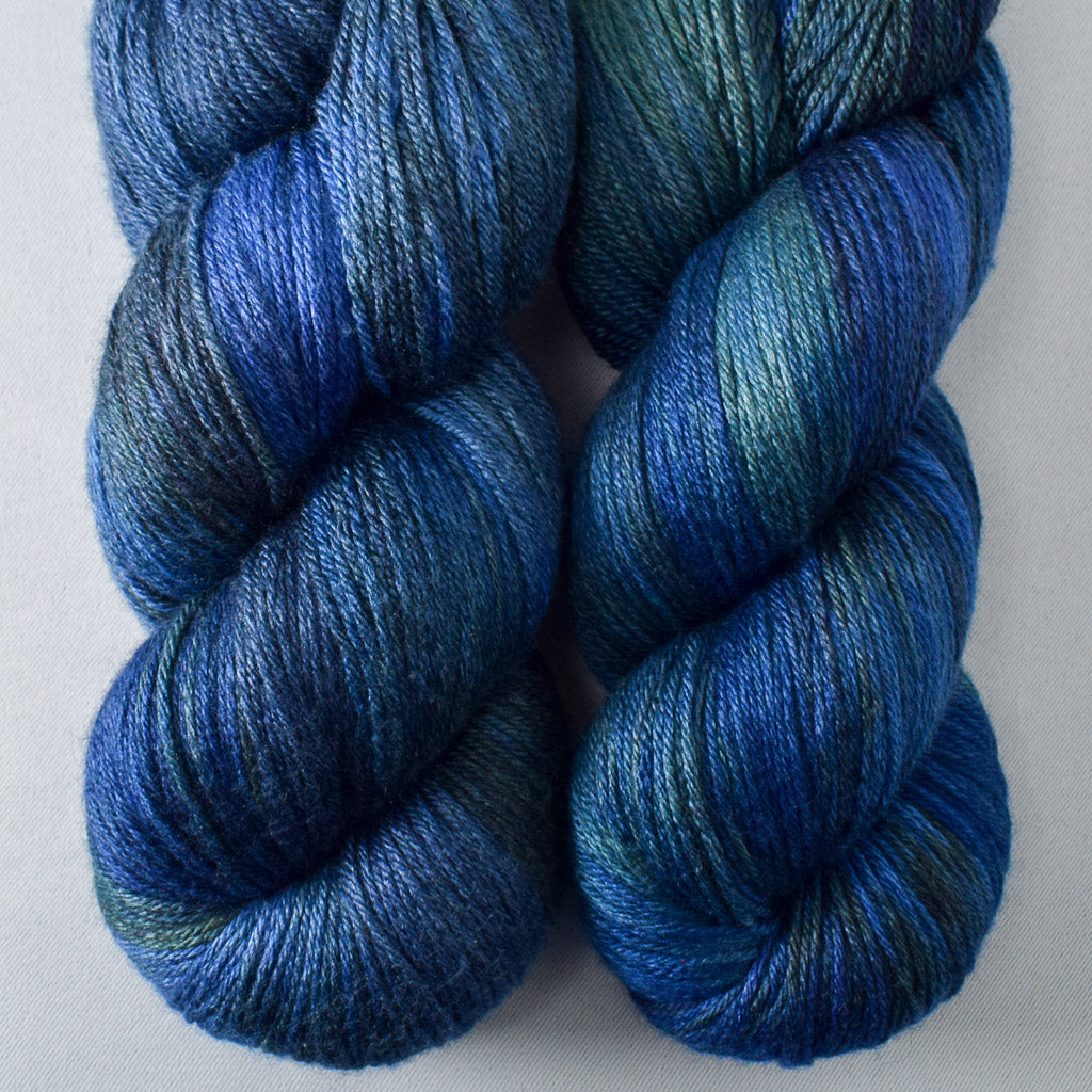  Silk Wool Blend Yarn Singles - Merino Silk Yarn, Sport