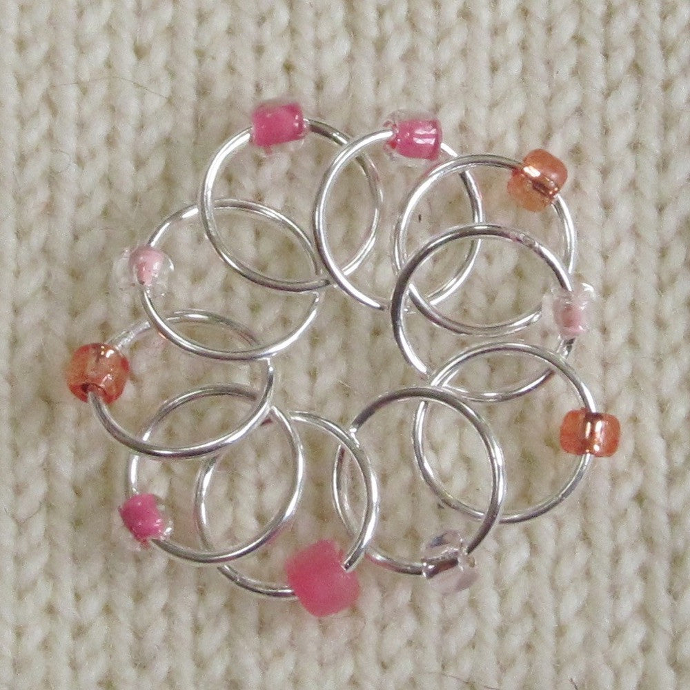 Babs' Favorite Stitch Markers - Colored Rings - Assorted - Large – Miss Babs