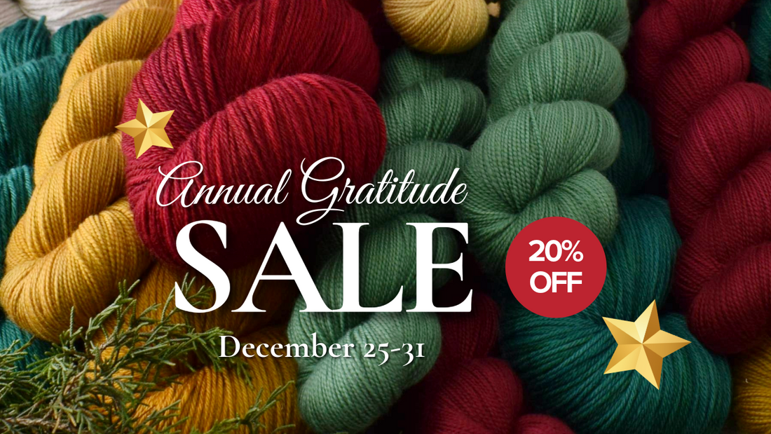 Annual Gratitude Sale 2024