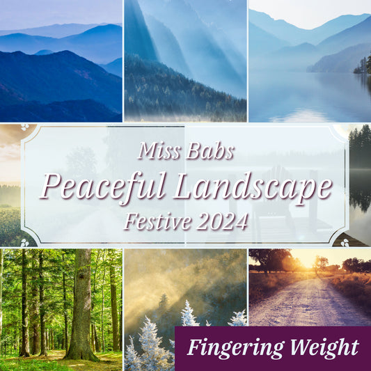 Peaceful Landscape - 2024 Festive Set - Fingering Weight