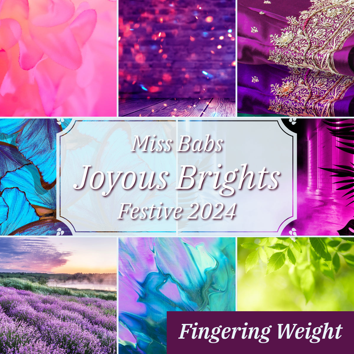 Joyous Brights - 2024 Festive Set - Fingering Weight