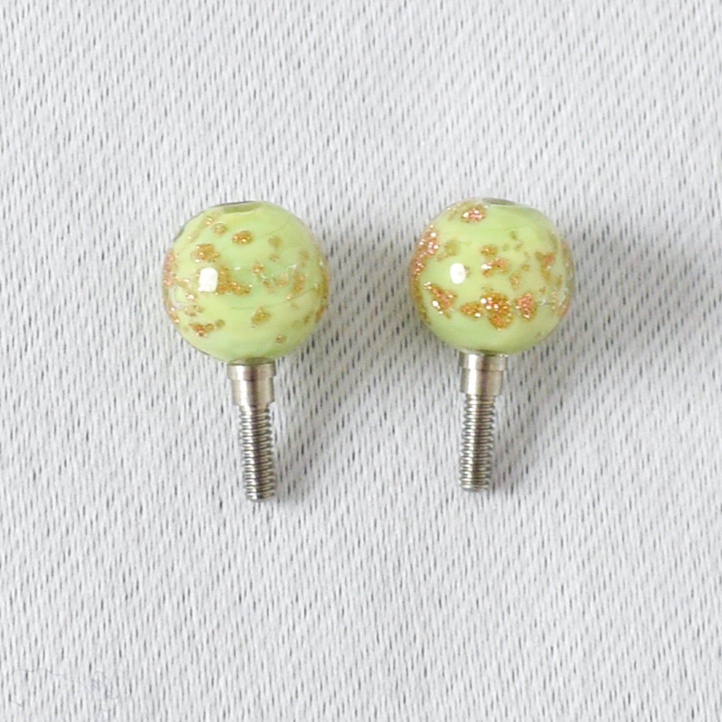 Bead Cable Stoppers Light Green - Small - Miss Babs Notions