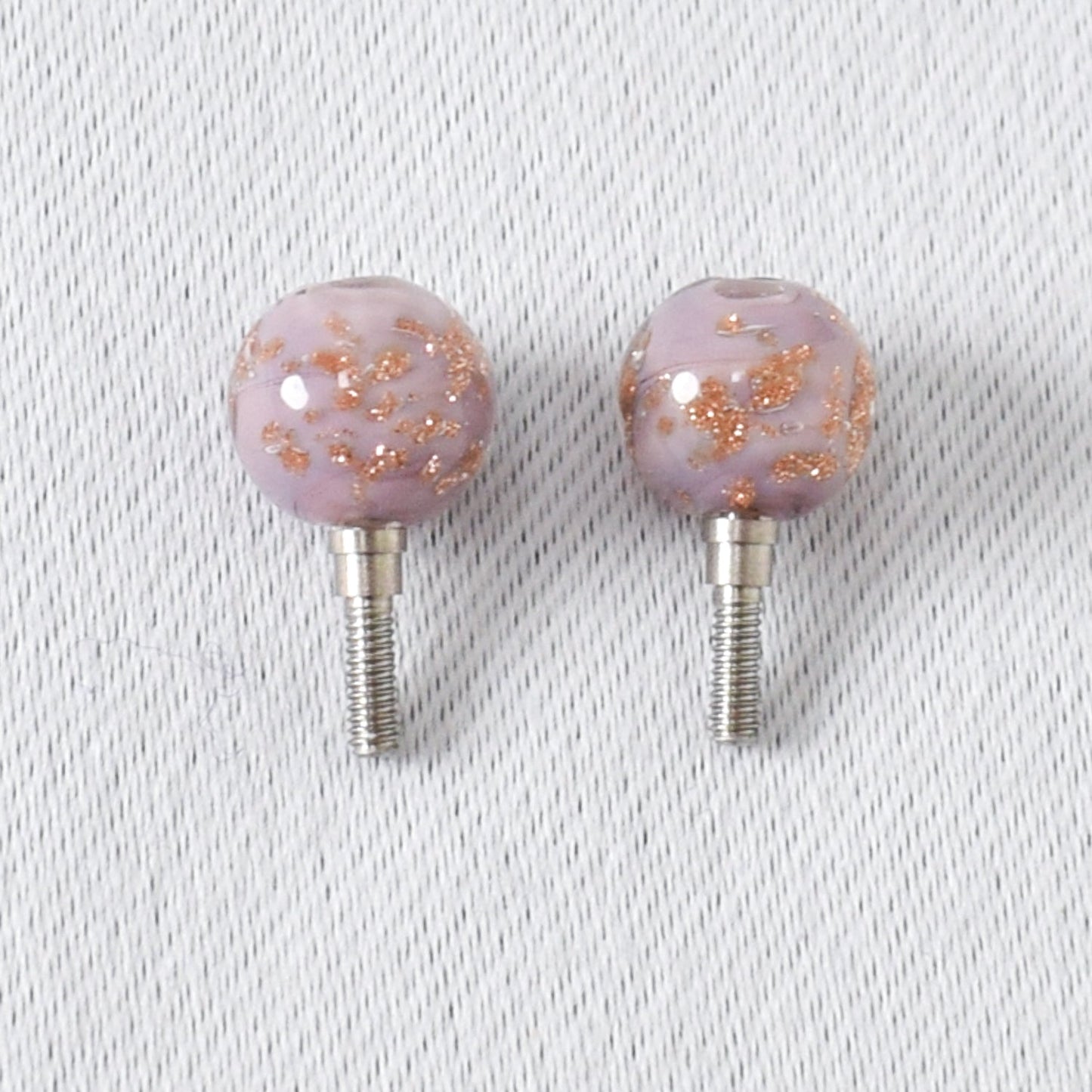 Bead Cable Stoppers Light Purple - Small - Miss Babs Notions