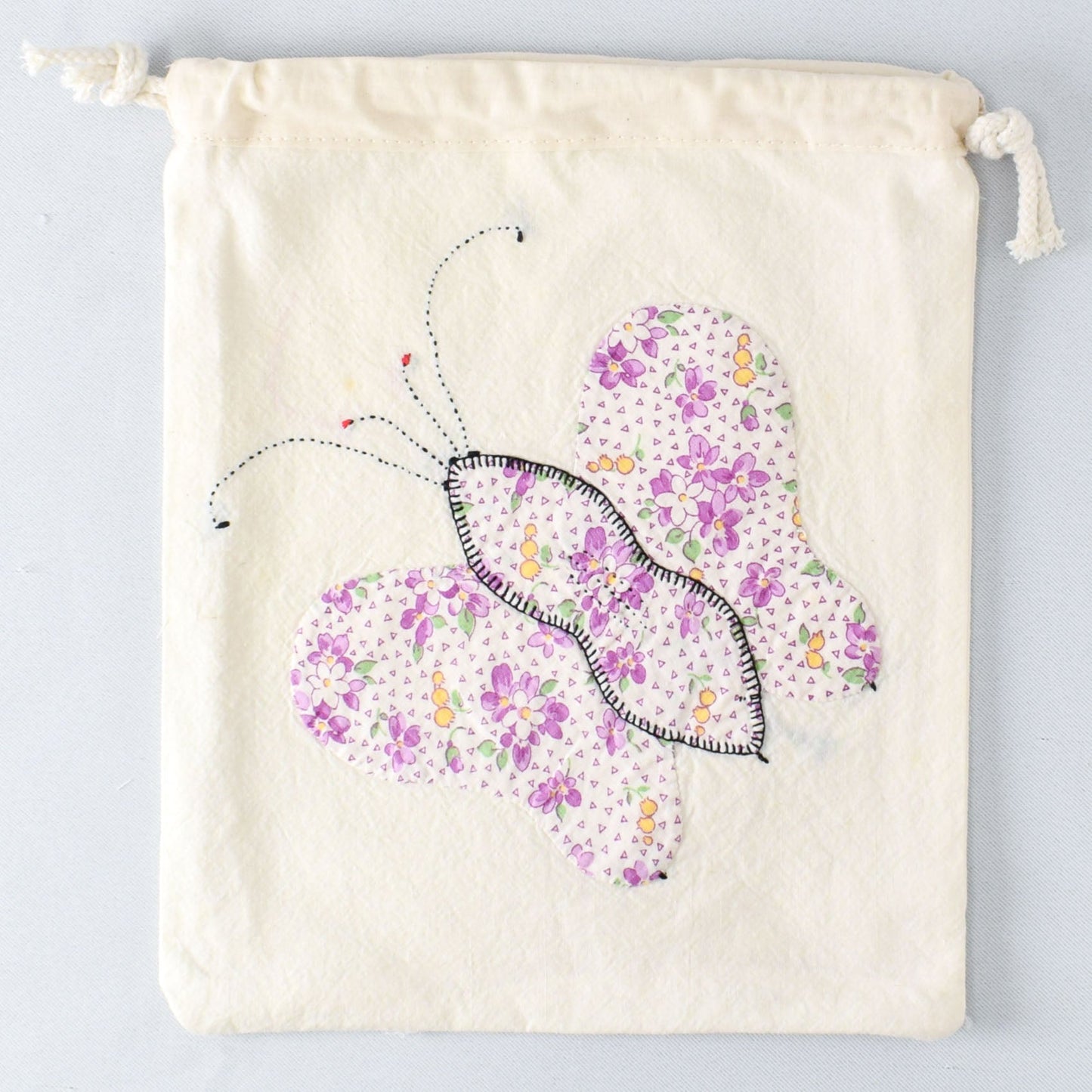 Butterfly Drawstring Pouch - BB085