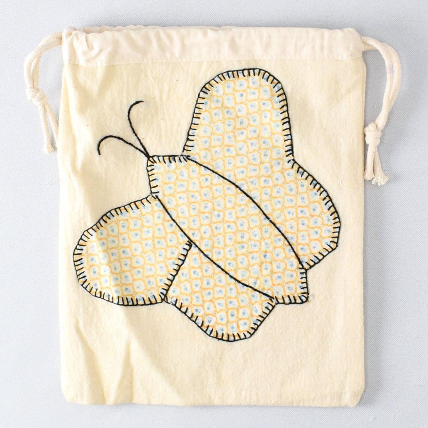 Butterfly Drawstring Pouch - BB097