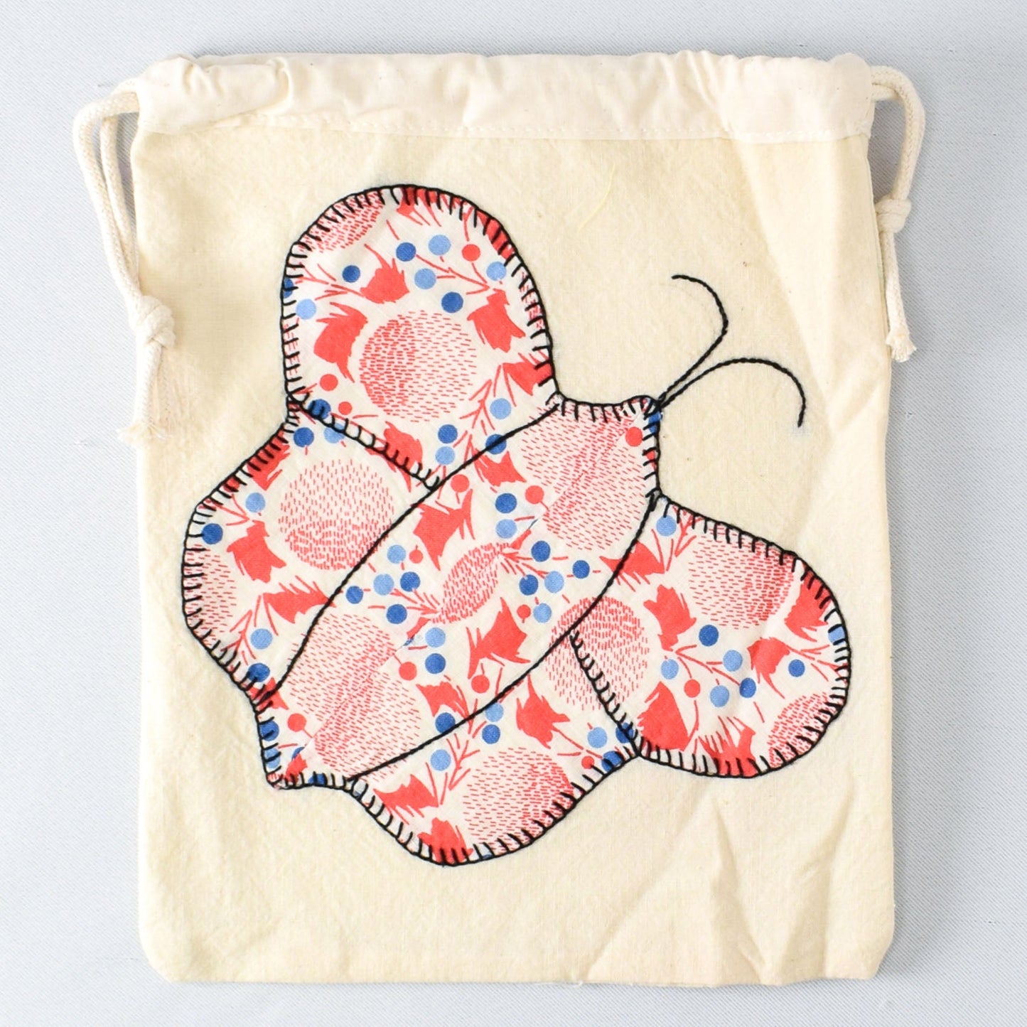 Butterfly Drawstring Pouch - BB097