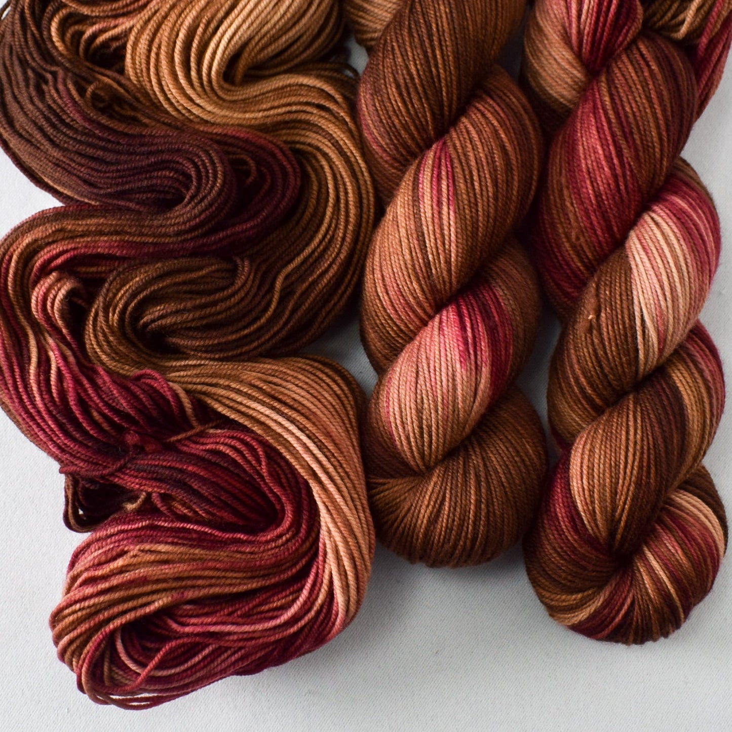 Chocolate Roses - Miss Babs Laurel Falls yarn