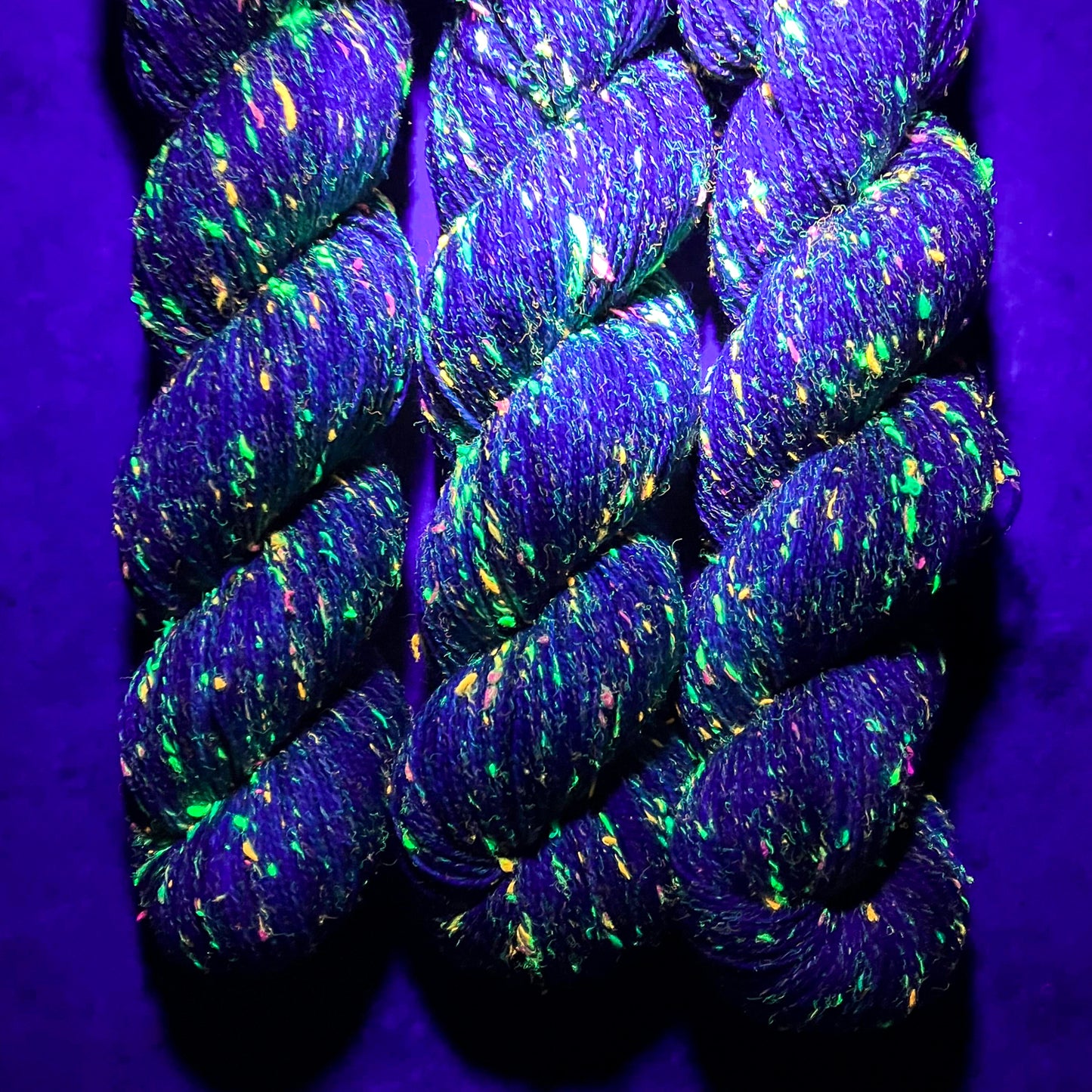 Cobalt - Neon Tweed - Wild Iris