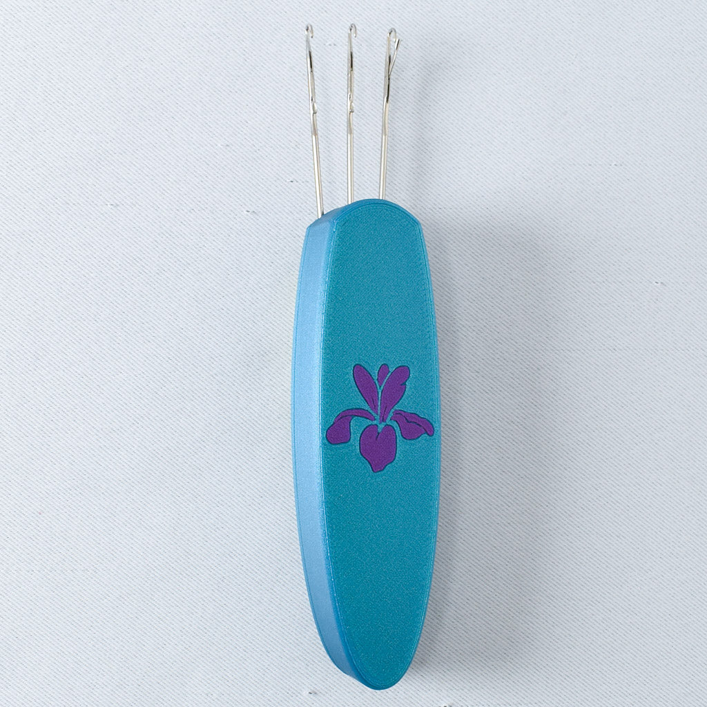 Cordsmith I-Cord Maker - Teal with Miss Babs Iris Logo