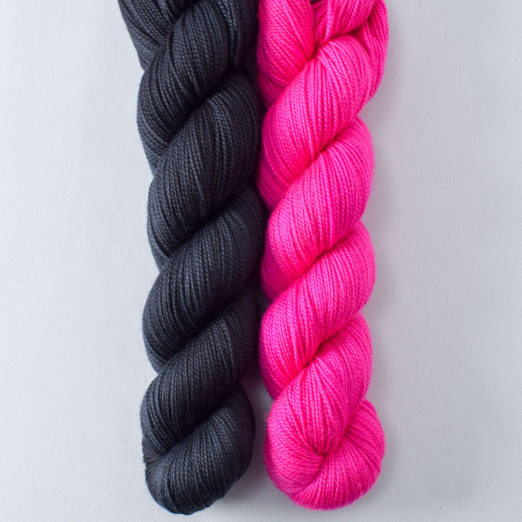 Dark Ursa Major and Muchness - Miss Babs 2-Ply Duo