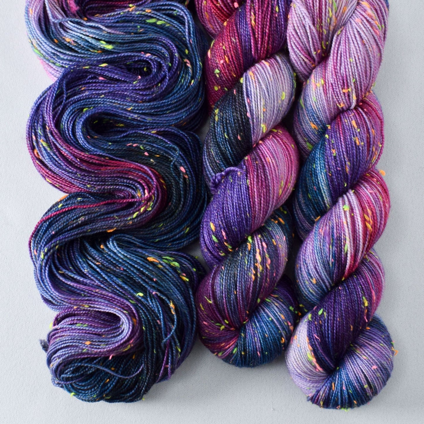 Fairy Wings - Miss Babs Neon Tweed yarn