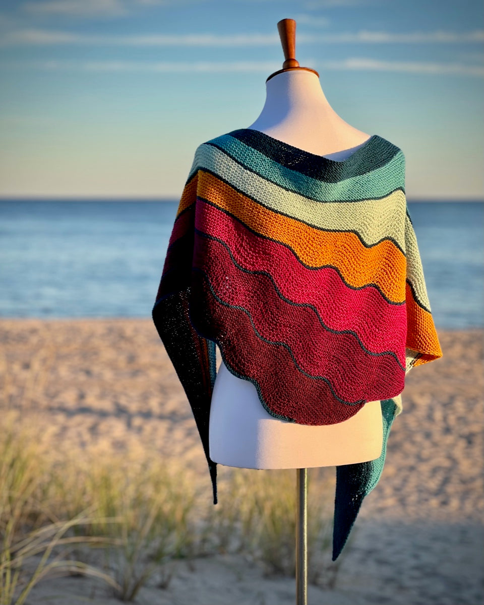 Madeira with Through Hike - Feel the Breeze Shawl Set