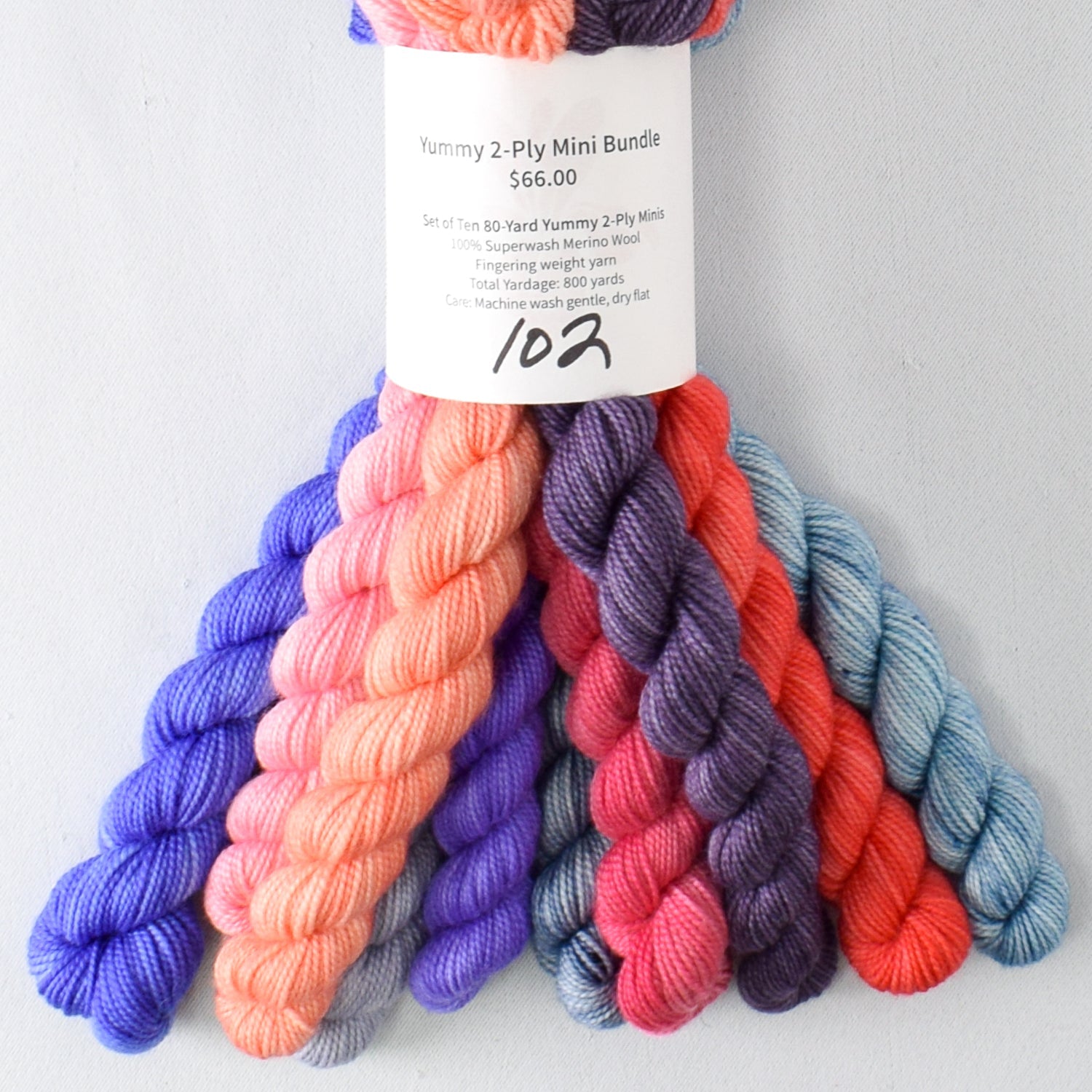 Festive 102 - Miss Babs Yummy 2-Ply Mini Bundle