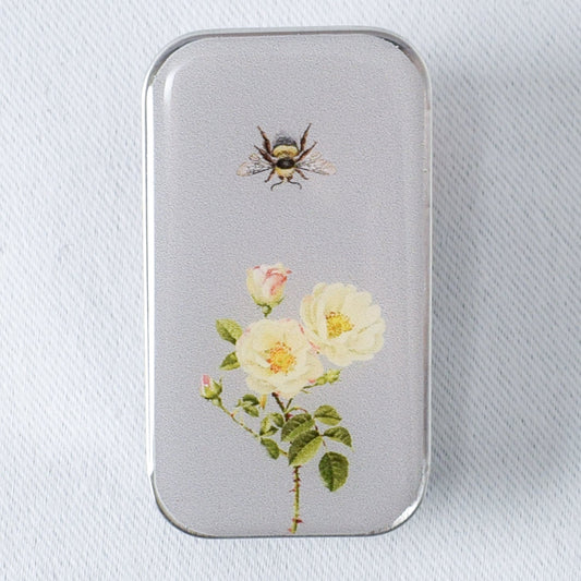 Firefly Notes Bee and Rose Notions Tin - Small - Miss Babs Notions