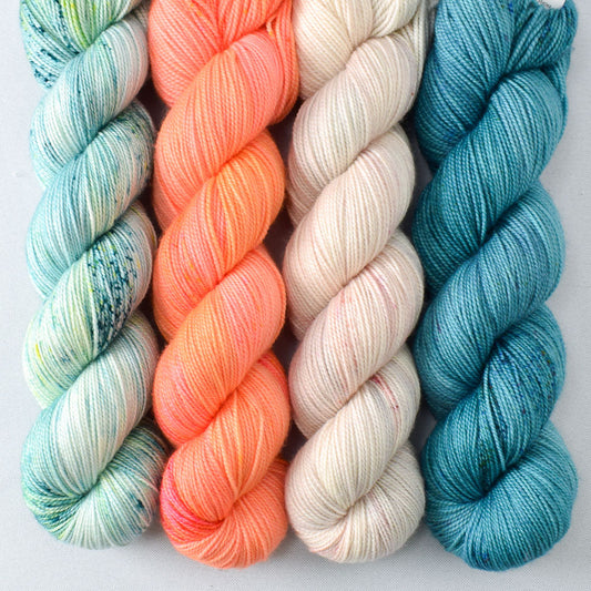 Mojito, Ambrosia, Blusher, and Wide River - Miss Babs Yummy 2-Ply Quartet