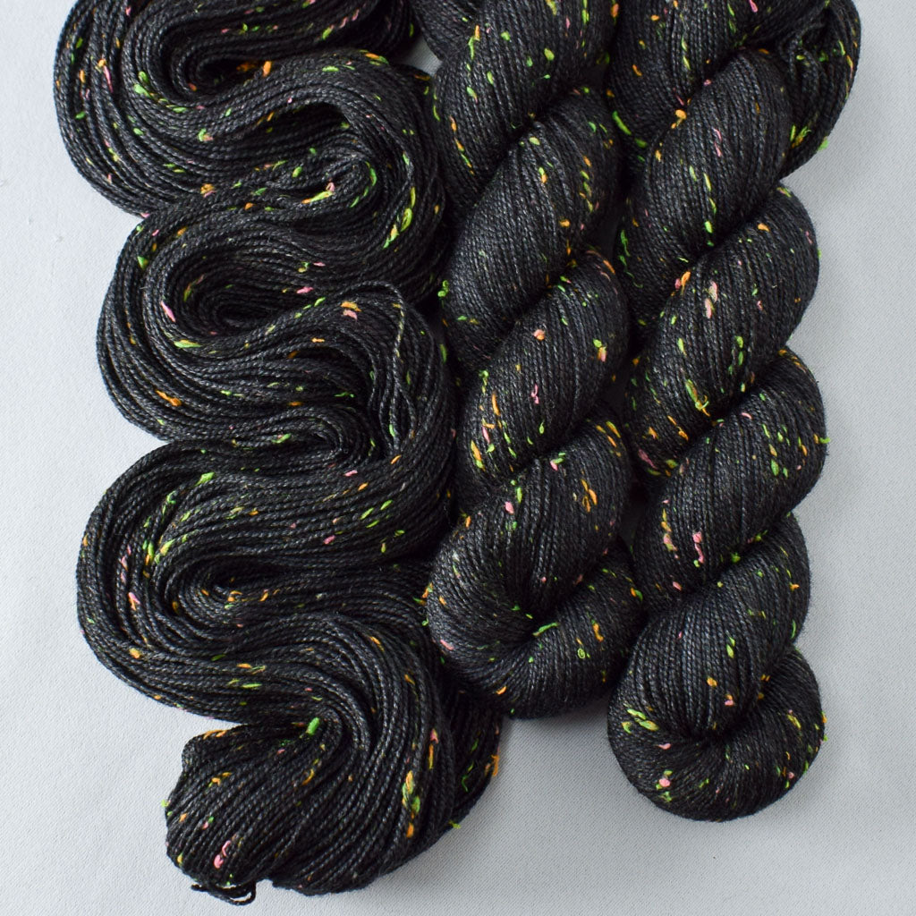 Obsidian - Miss Babs Neon Tweed yarn