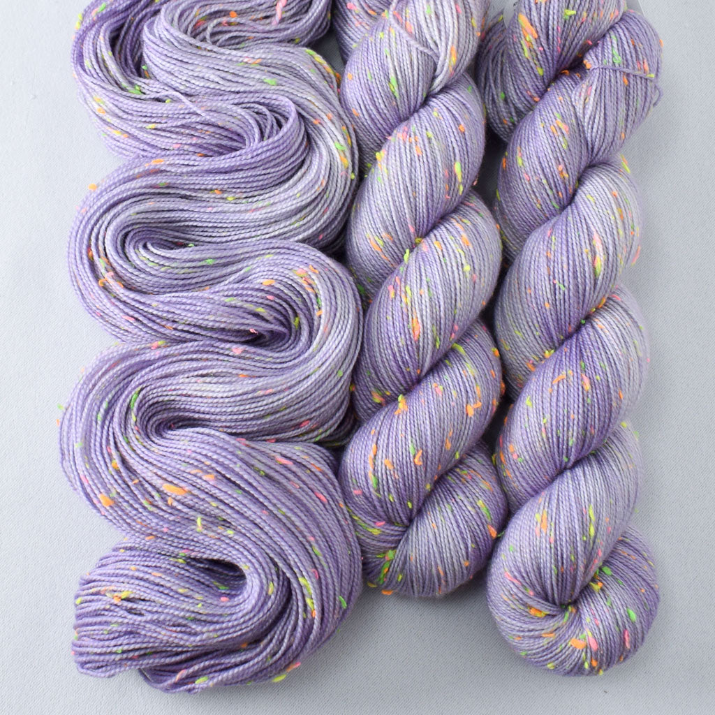 Orchid - Miss Babs Neon Tweed yarn