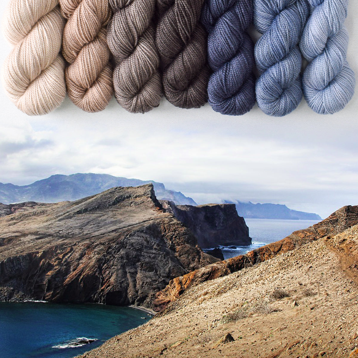 Madeira with Through Hike - Feel the Breeze Shawl Set