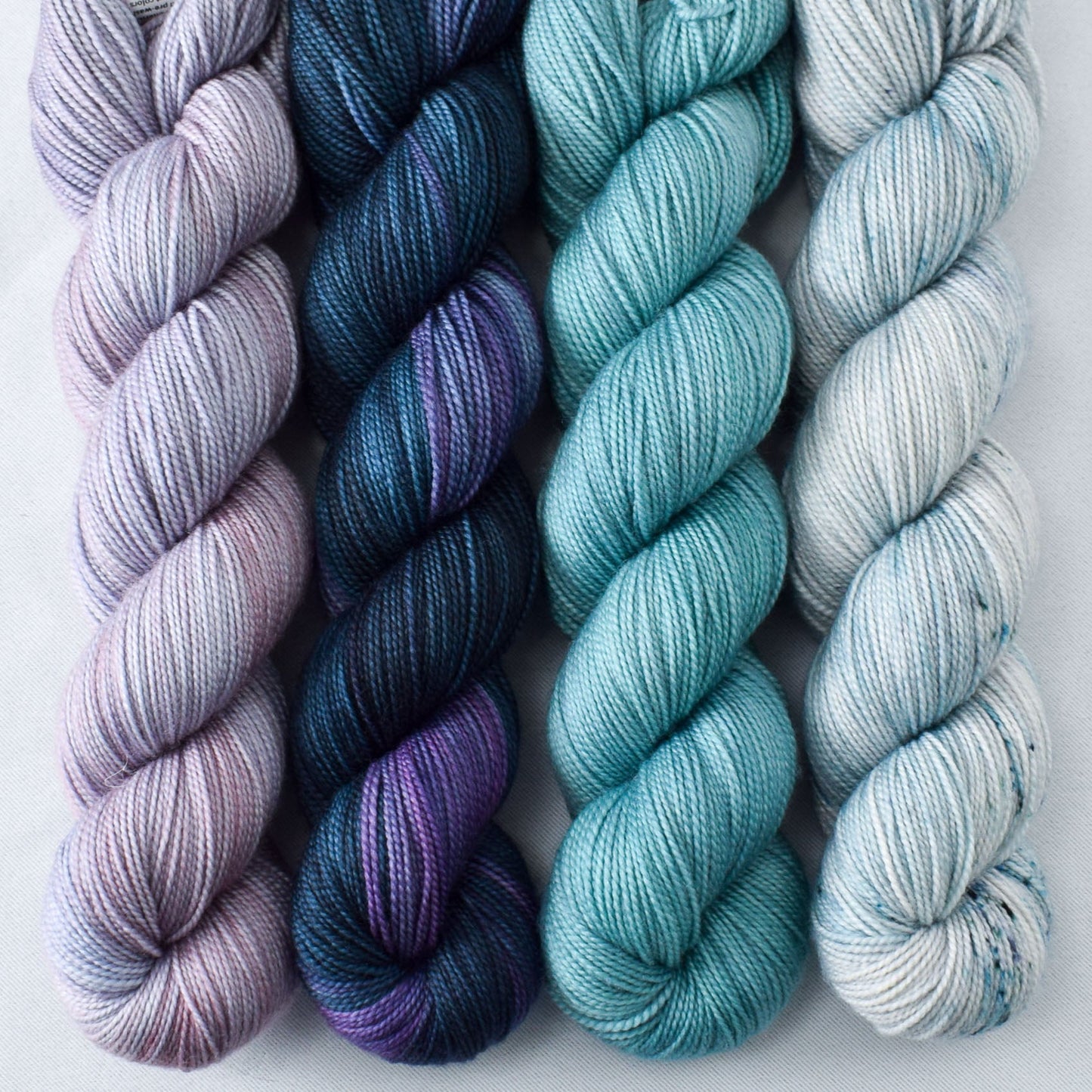 Strange Magic, Iolite, Stargazing, and Blue 4 - Miss Babs Yummy 2-Ply Quartet