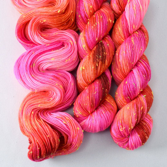 Sunrise Swim - Miss Babs Neon Tweed yarn