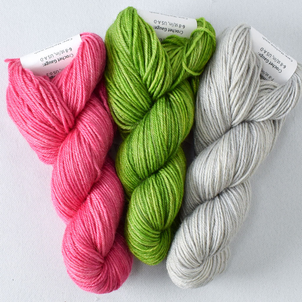 Sweet Pea, Dragon's Flight, and Quicksilver - Miss Babs Katahdin Toe Trio