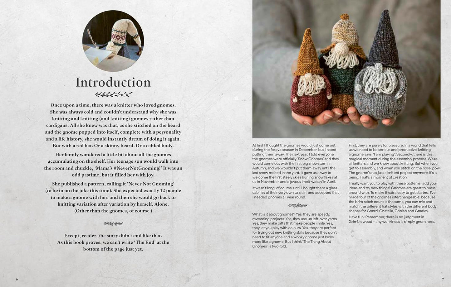 The Gnomes of Grimblewood: Enchanting Friends to Knit,  Full of Magic and Wonder by Sarah Schira