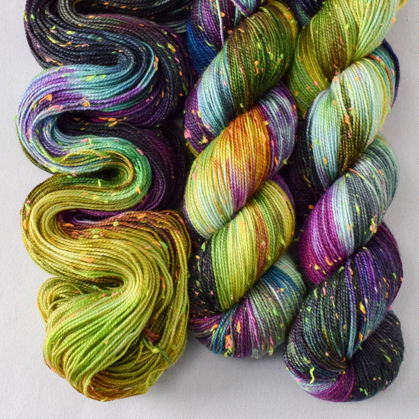 Ziggy Stardust - Miss Babs Neon Tweed yarn