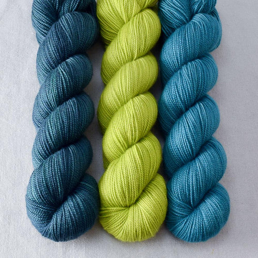 Blackwatch, Ghoulish, Rainforest - Miss Babs Yummy 2-Ply Trio