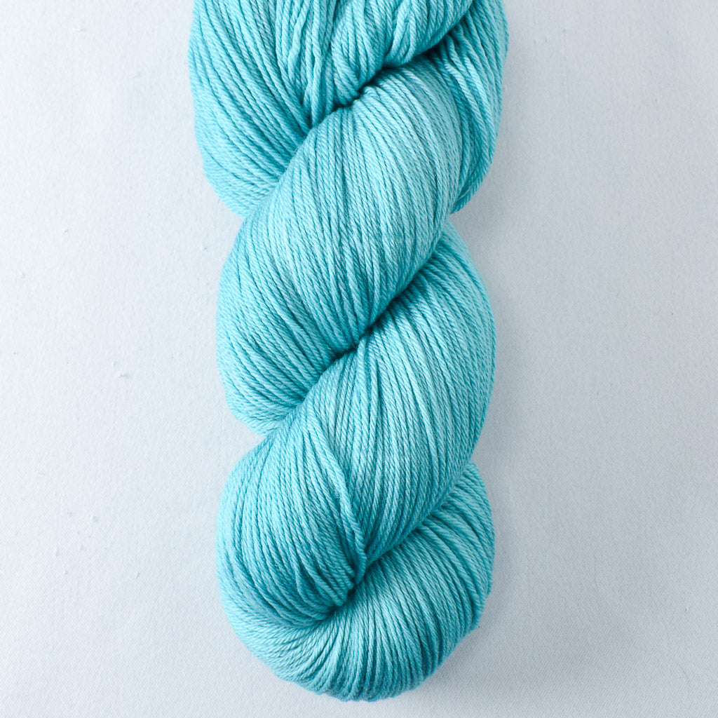 Blue Parakeet - Miss Babs Yowza yarn