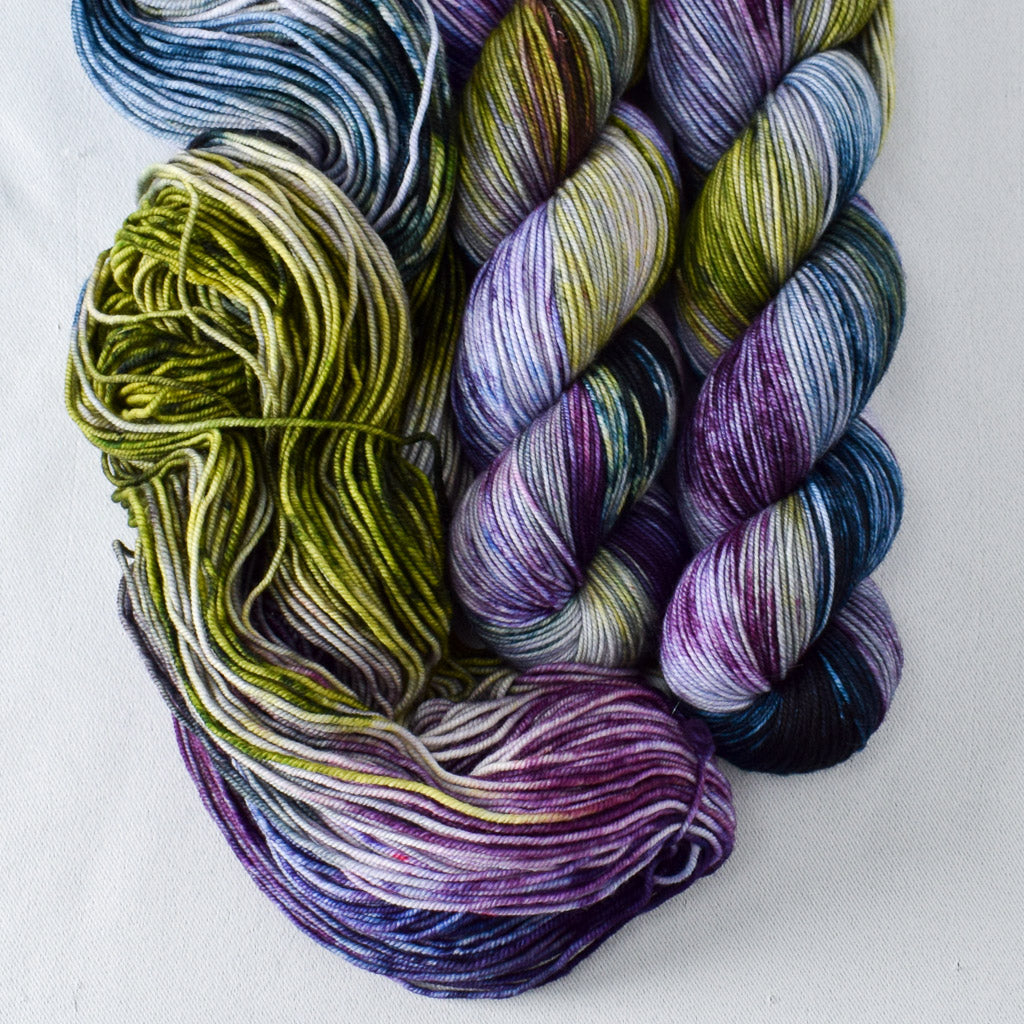 Hillside Lupine - Miss Babs Laurel Falls yarn