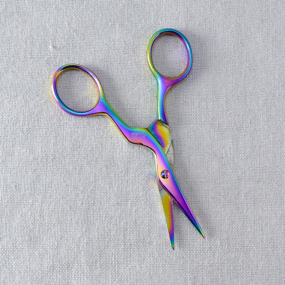 Iridescent Titanium-Finish Scissors – Miss Babs