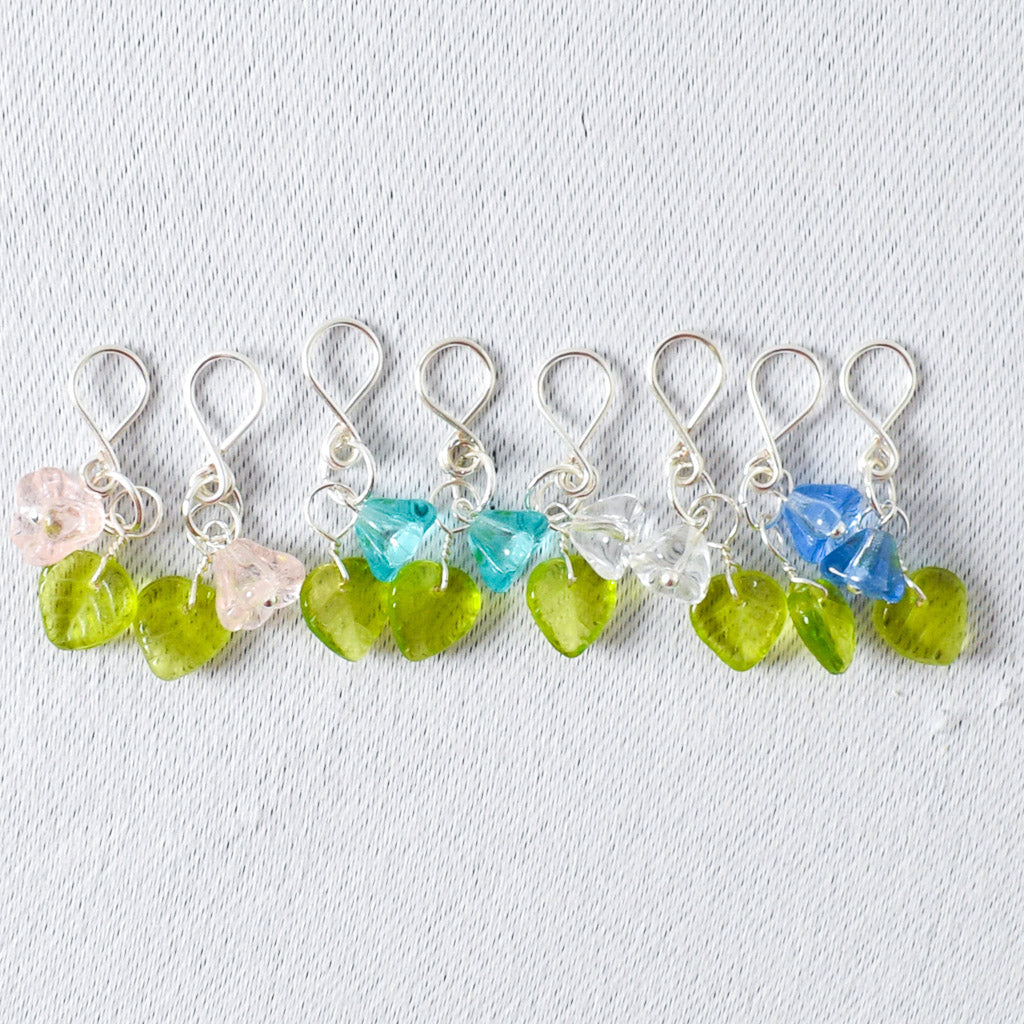 Little Flowers Stitch Marker Set - Miss Babs Notions