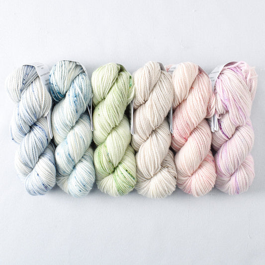 100% Mercerized Cotton Indigo Gradient Yarn Kit — The Indigo Squirrel