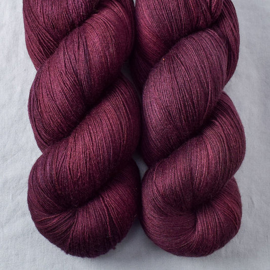 Plum - Miss Babs Katahdin yarn