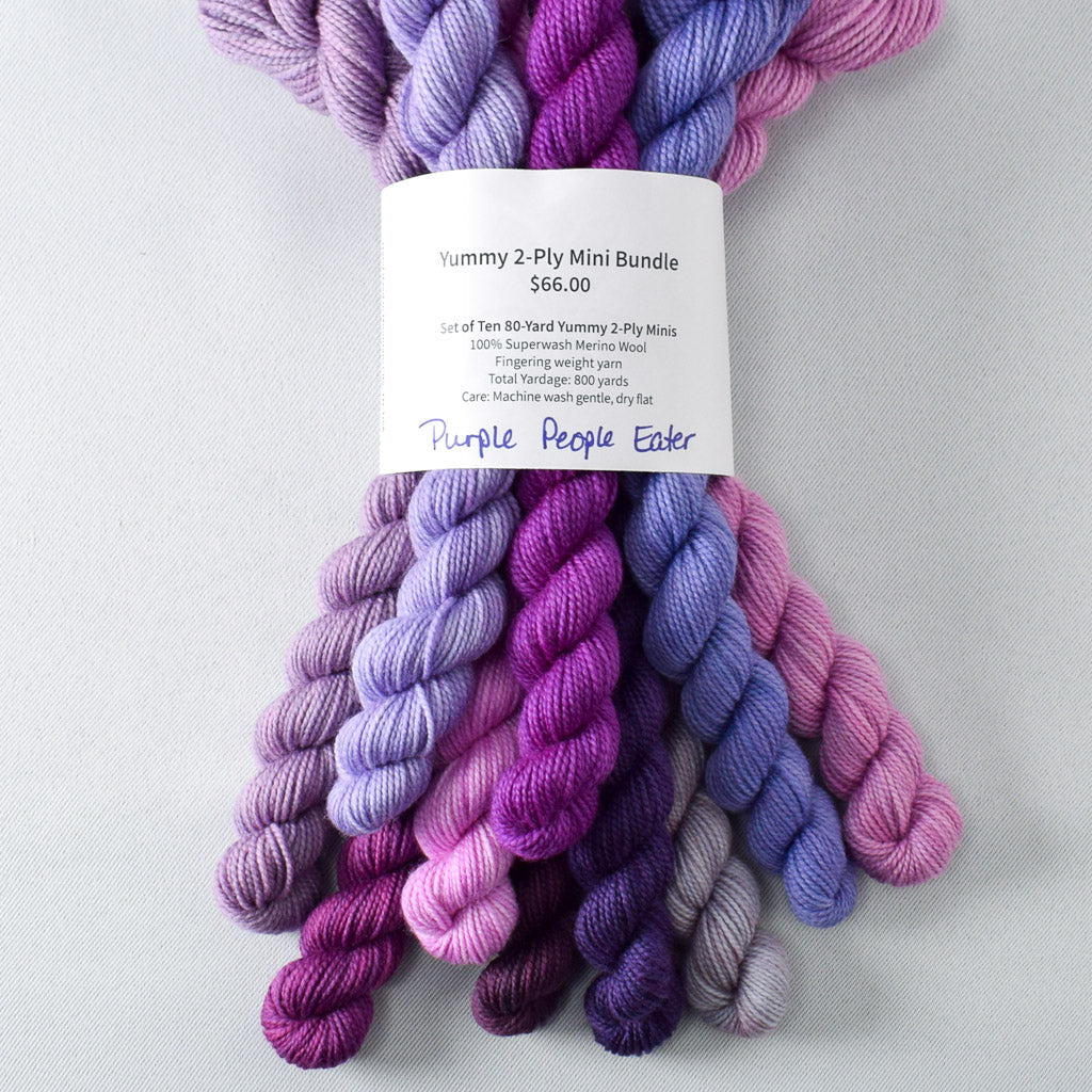 Purple People Eater - Miss Babs Yummy 2-Ply Mini Bundle