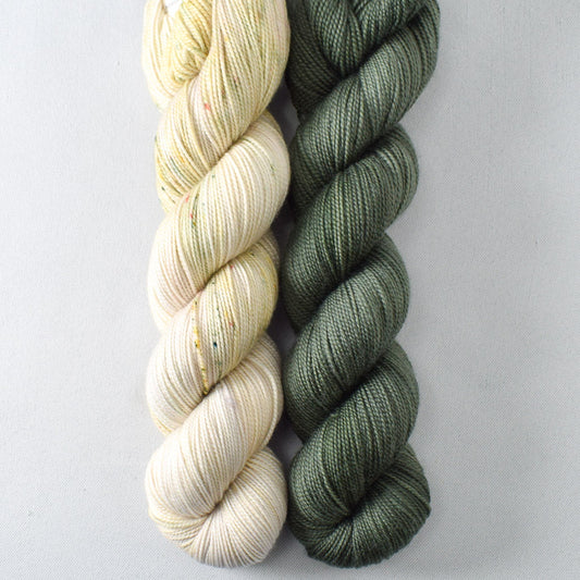 Sea Glass, Verdure - Miss Babs 2-Ply Duo