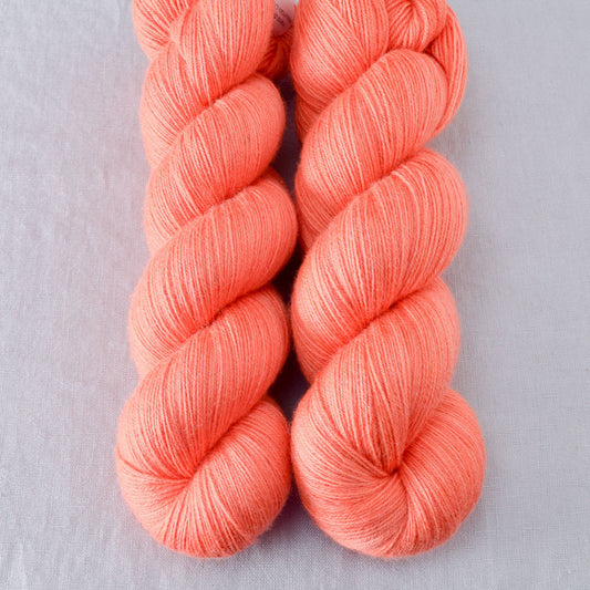 Spicy Papaya Partial Skeins - Miss Babs Katahdin yarn