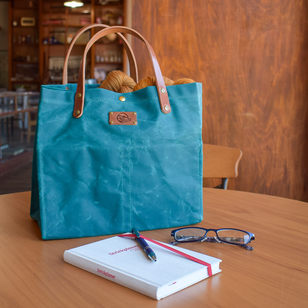 Teal Bag No. 7 - The Project Tote