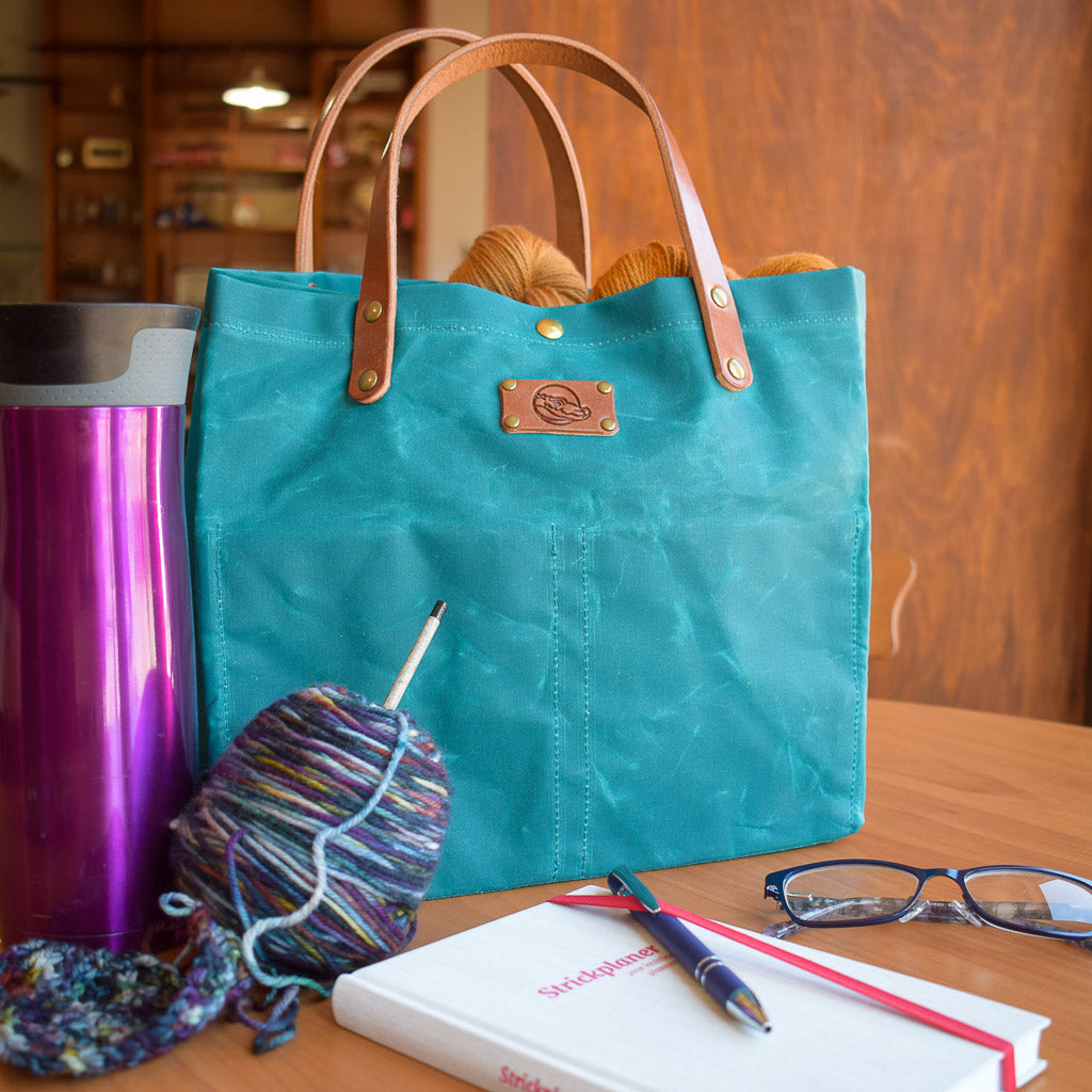 Teal Bag No. 7 - The Project Tote